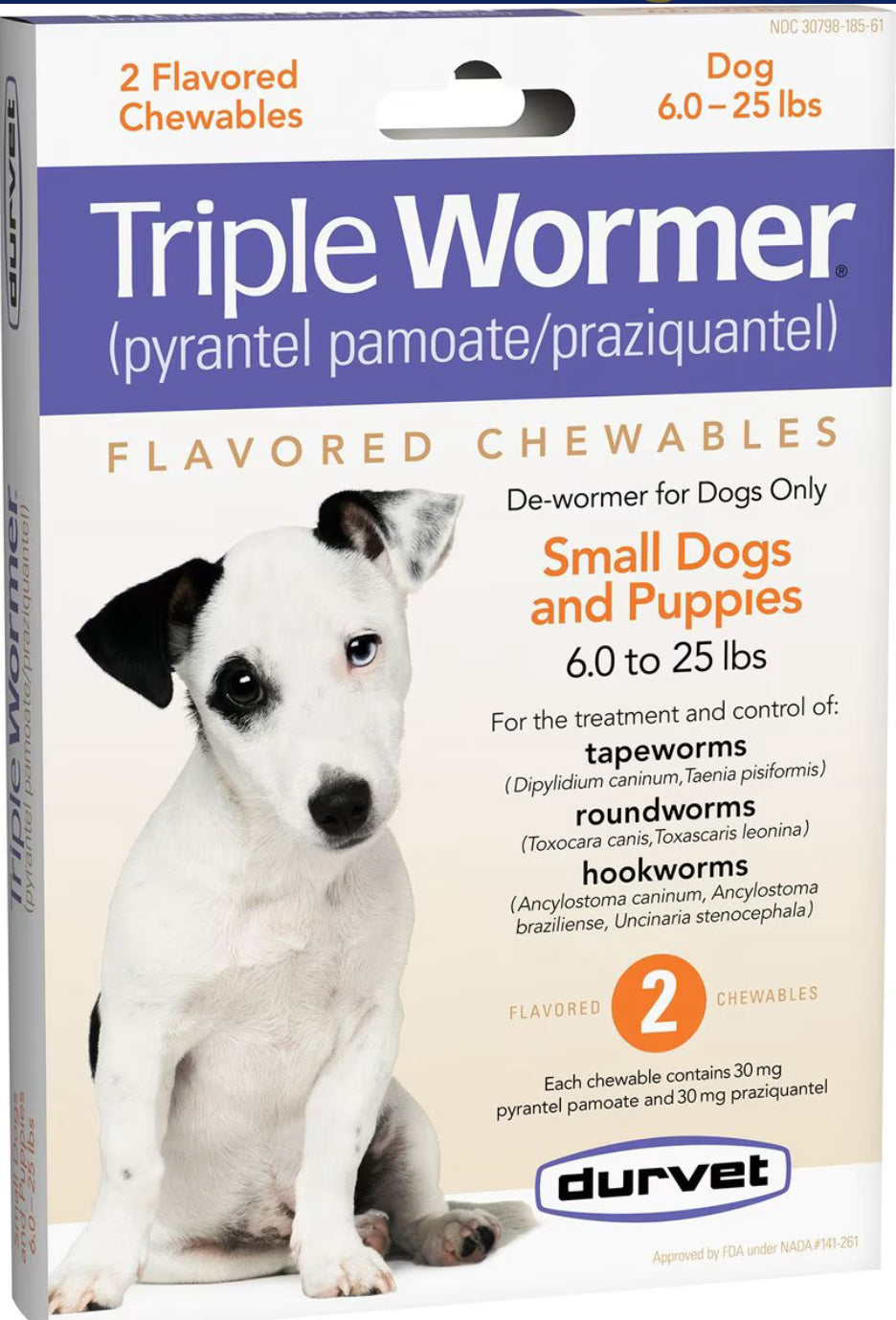 Triple Wormer 6.0-25lbs