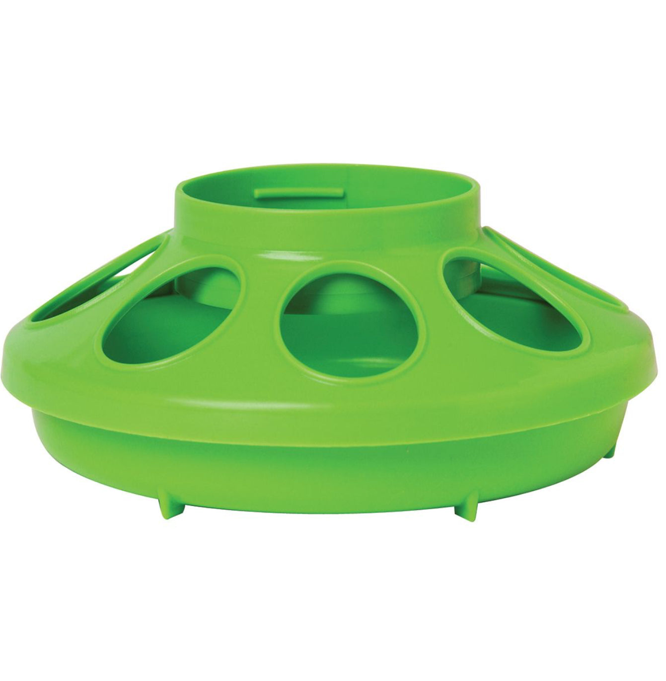 Chicken Feeder Base Green