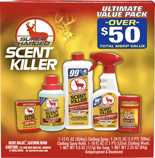 SUPER CHARGED® SCENT KILLER® ULTIMATE VALUE PACK
