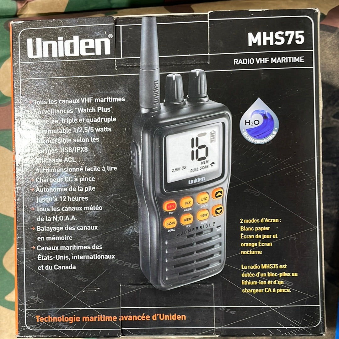 Uniden MHS75