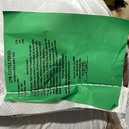 17% Cattle Feed