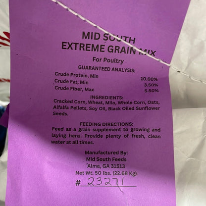 Extreme Grain Scratch Feed