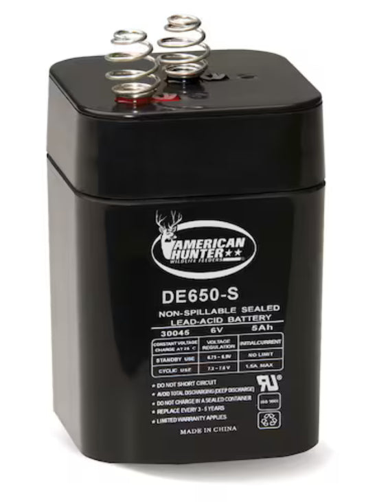 Spring Top Rechargeable Battery