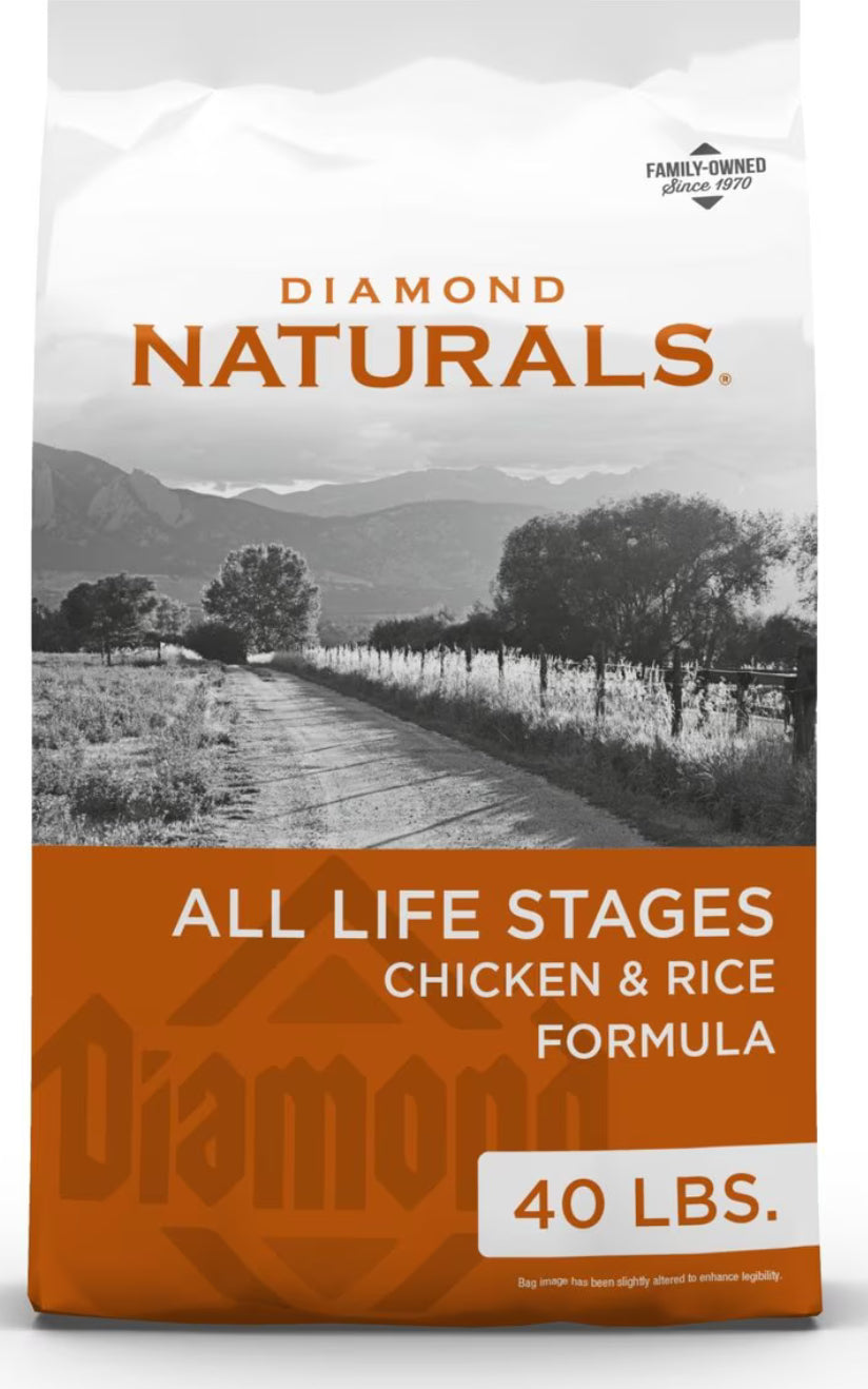 D Diamond Rice Diamond Naturals Chicken & Rice All Life Stages – Townsend Outdoor Company