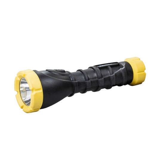 Led Flashlight with Rubber Shell