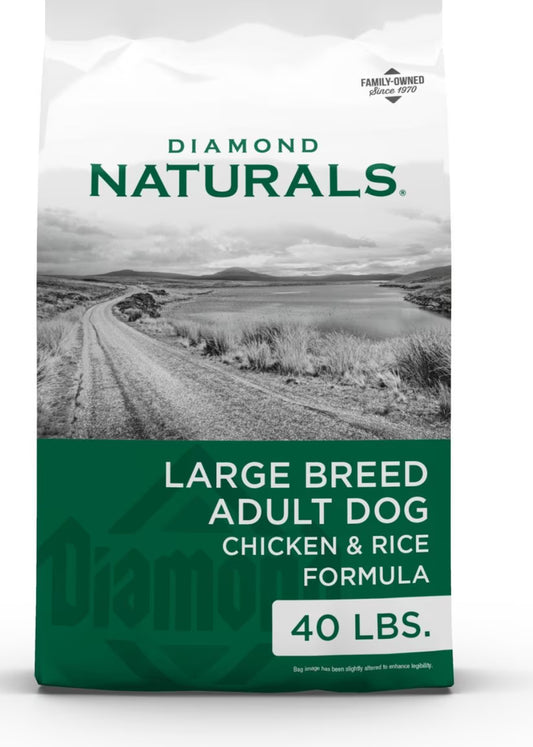 Diamond Naturals Chicken & Rice Lg Adult