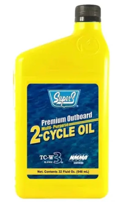 SuperS Premium Outboard 2-Cycle Oil